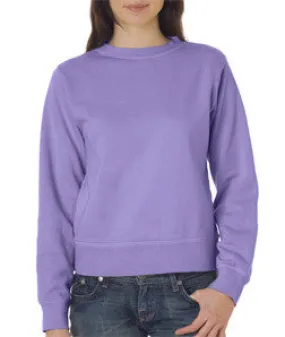 1596 Chouinard Ladies' Crewneck Sweatshirt Violet Pgmdye