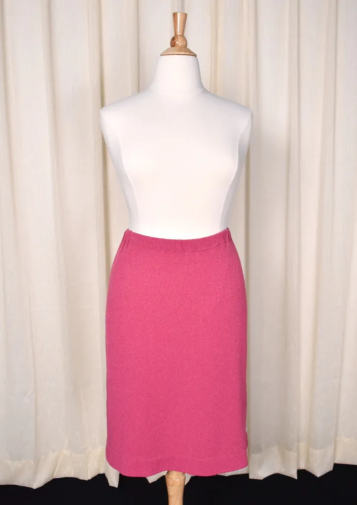 1960s Pink Sailor Skirt Suit