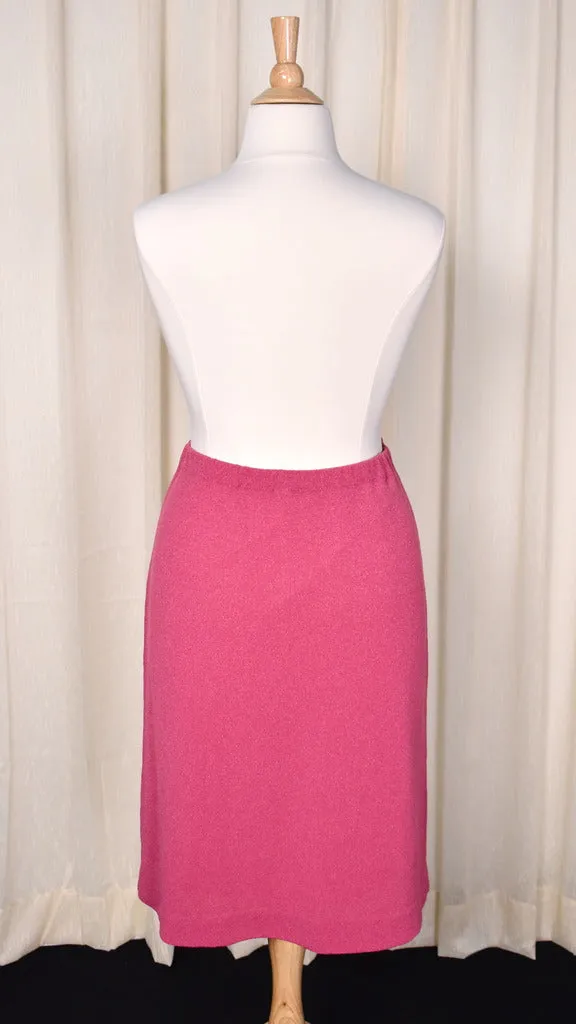 1960s Pink Sailor Skirt Suit