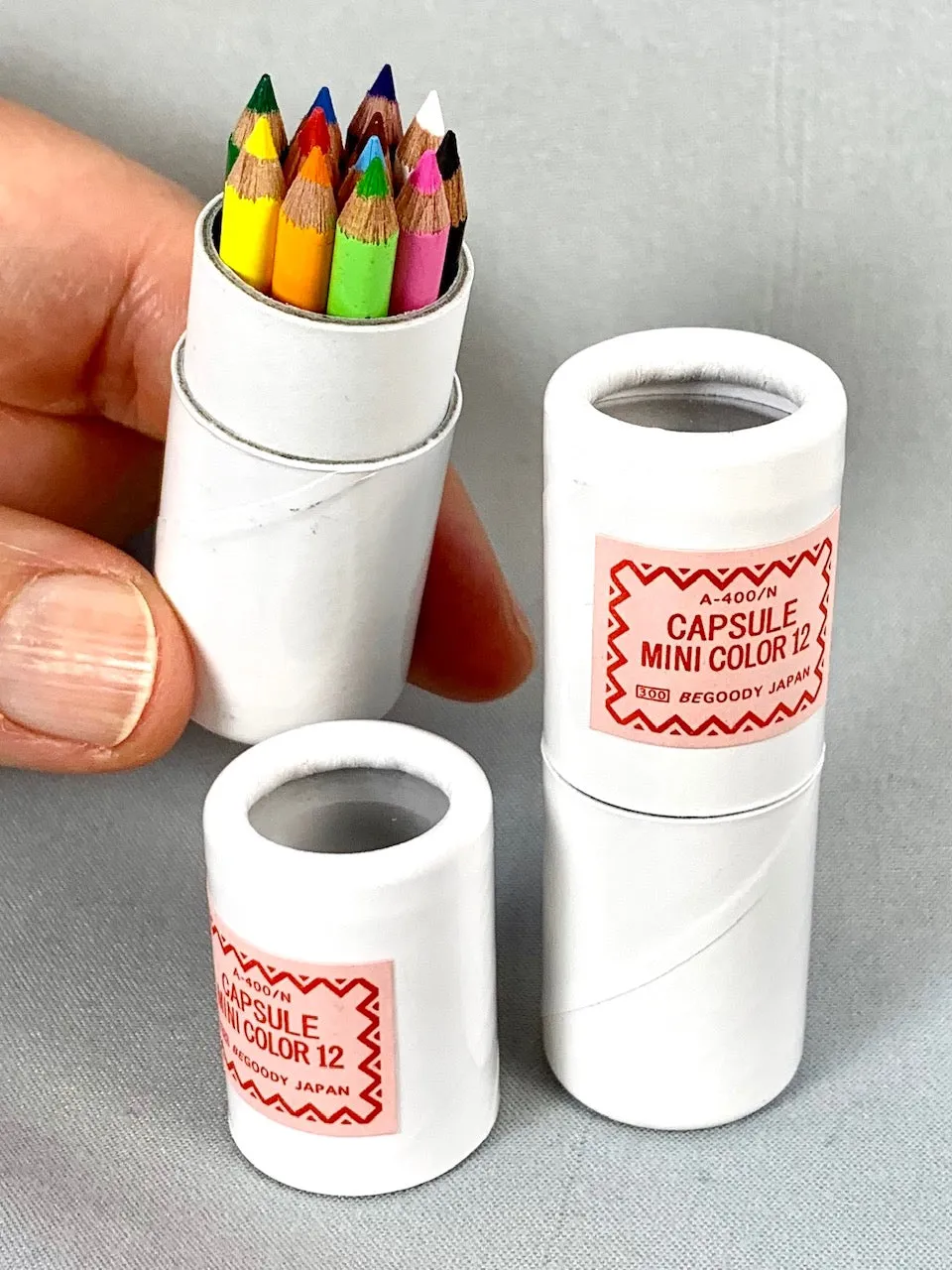 21603 12 Mini Pencils in Tube Bulk-72