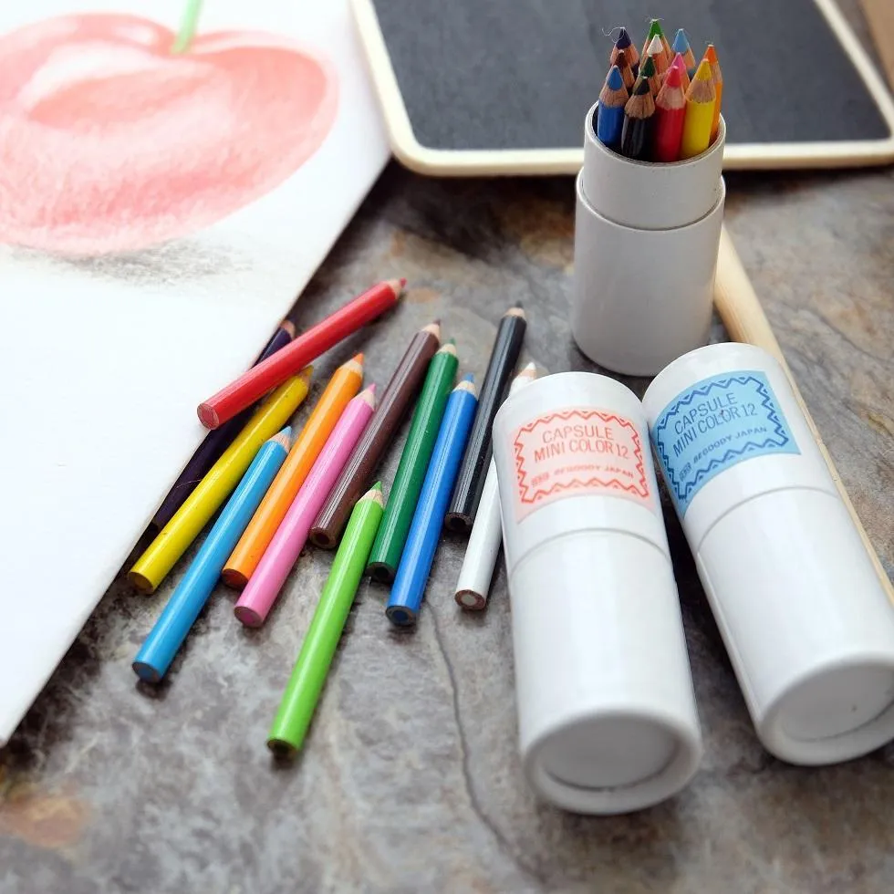 21603 12 Mini Pencils in Tube Bulk-72