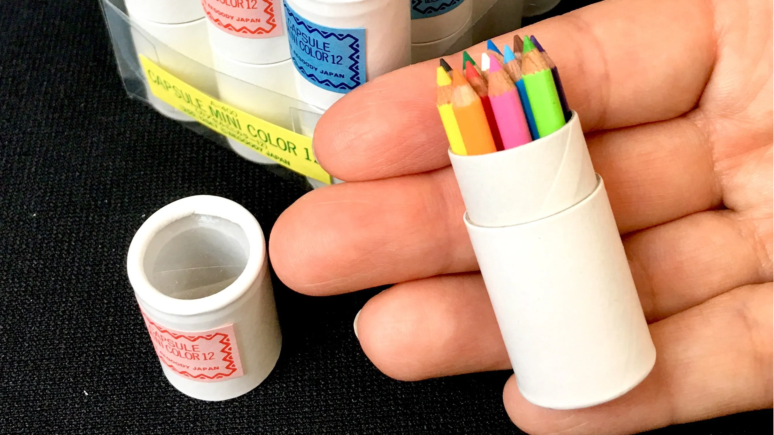 21603 12 Mini Pencils in Tube Bulk-72