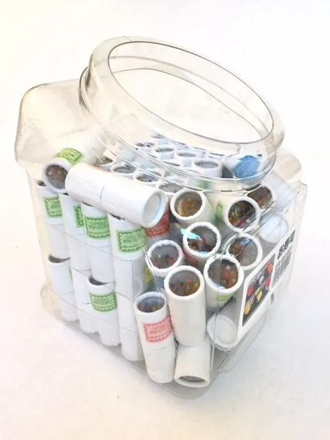 21603 12 Mini Pencils in Tube Bulk-72