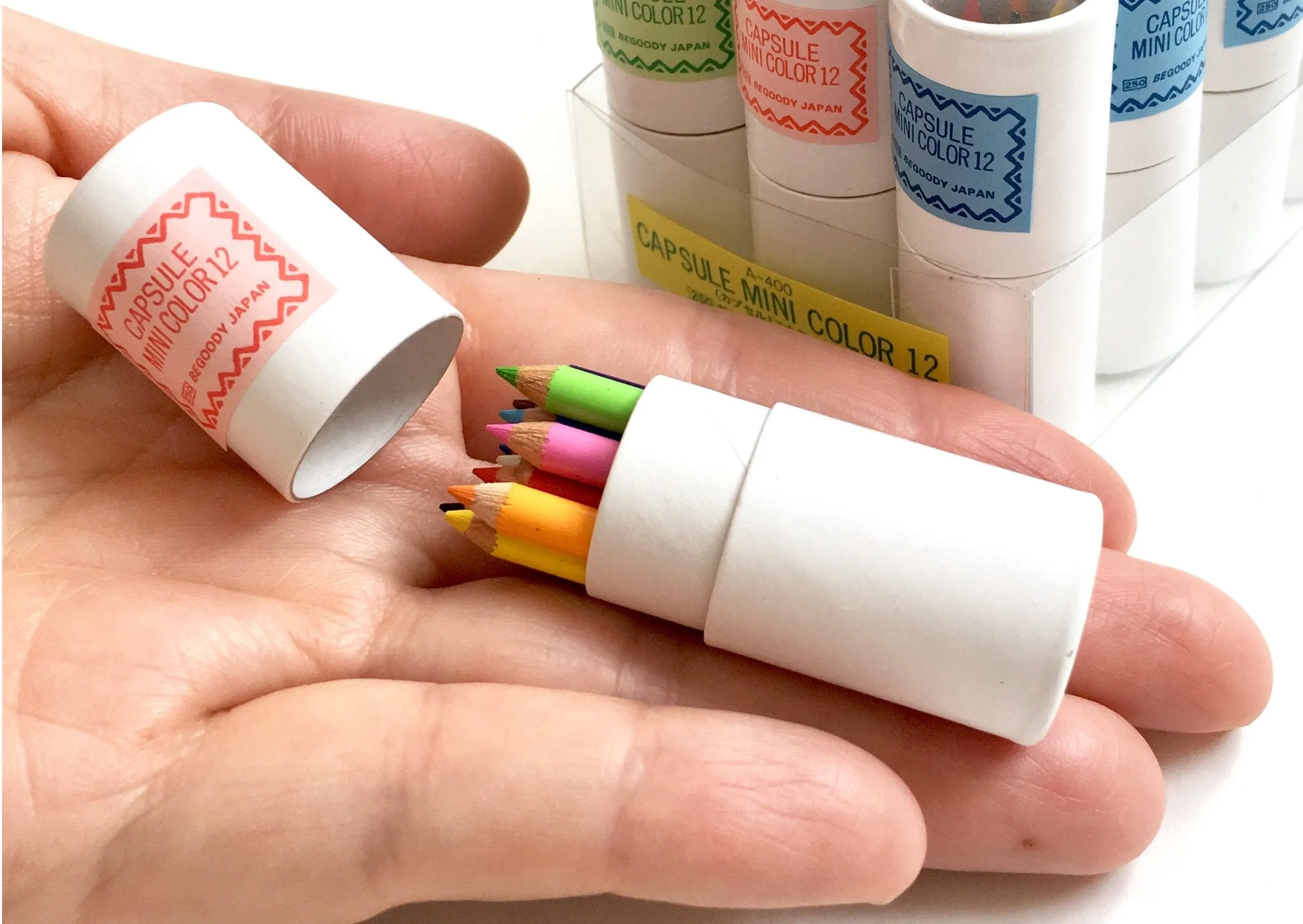 21603 12 Mini Pencils in Tube Bulk-72