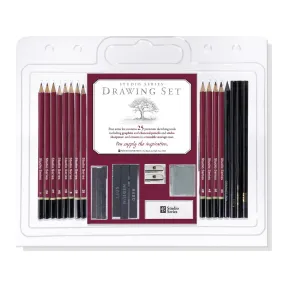 25 Piece Drawing Pencil Set