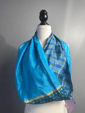 40 inch Reversible Infinity Scarf (short)L003