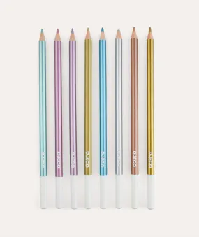 8 Metallic Pencils - Multi