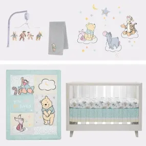 Bedtime Originals Winnie The Pooh Hugs Crib Bedding Set - 3pc