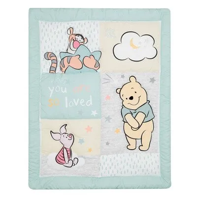 Bedtime Originals Winnie The Pooh Hugs Crib Bedding Set - 3pc