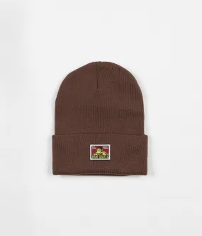 Ben Davis Logo Beanie - Brown