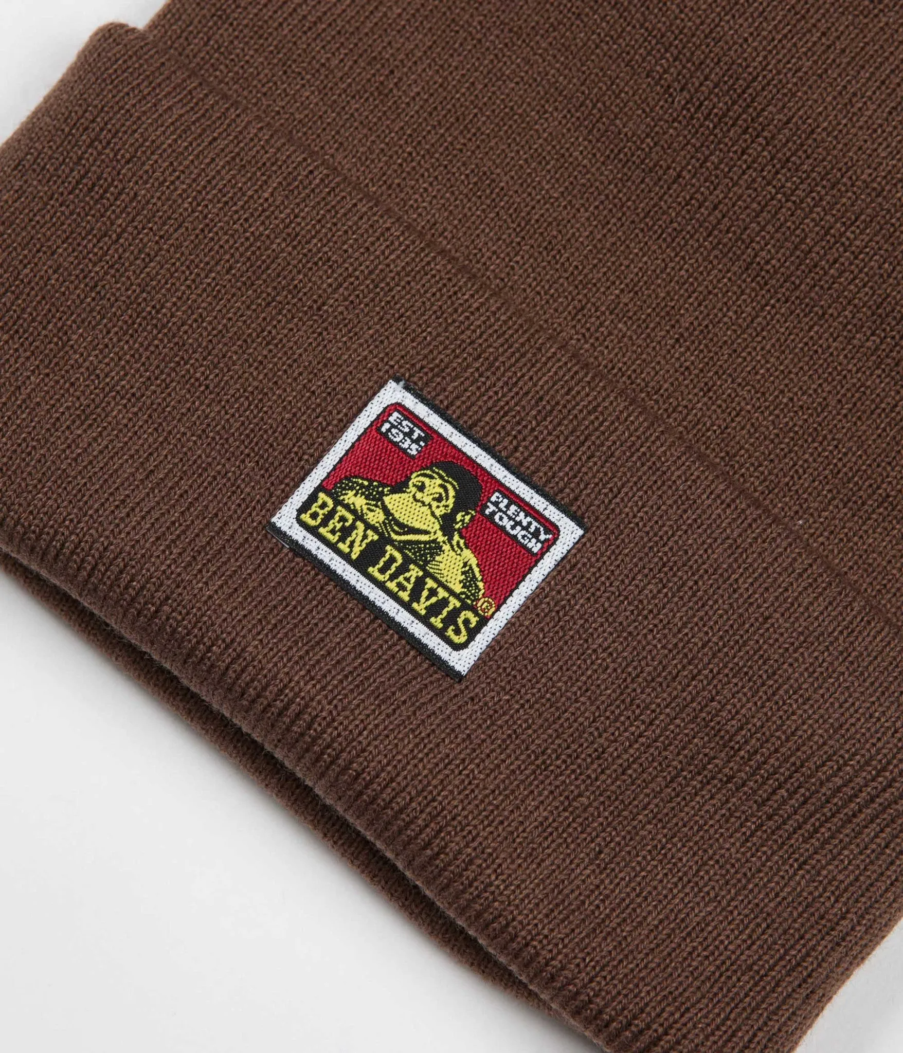 Ben Davis Logo Beanie - Brown