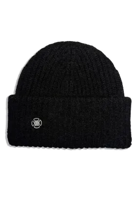 BERRY RIB BEANIE - Black