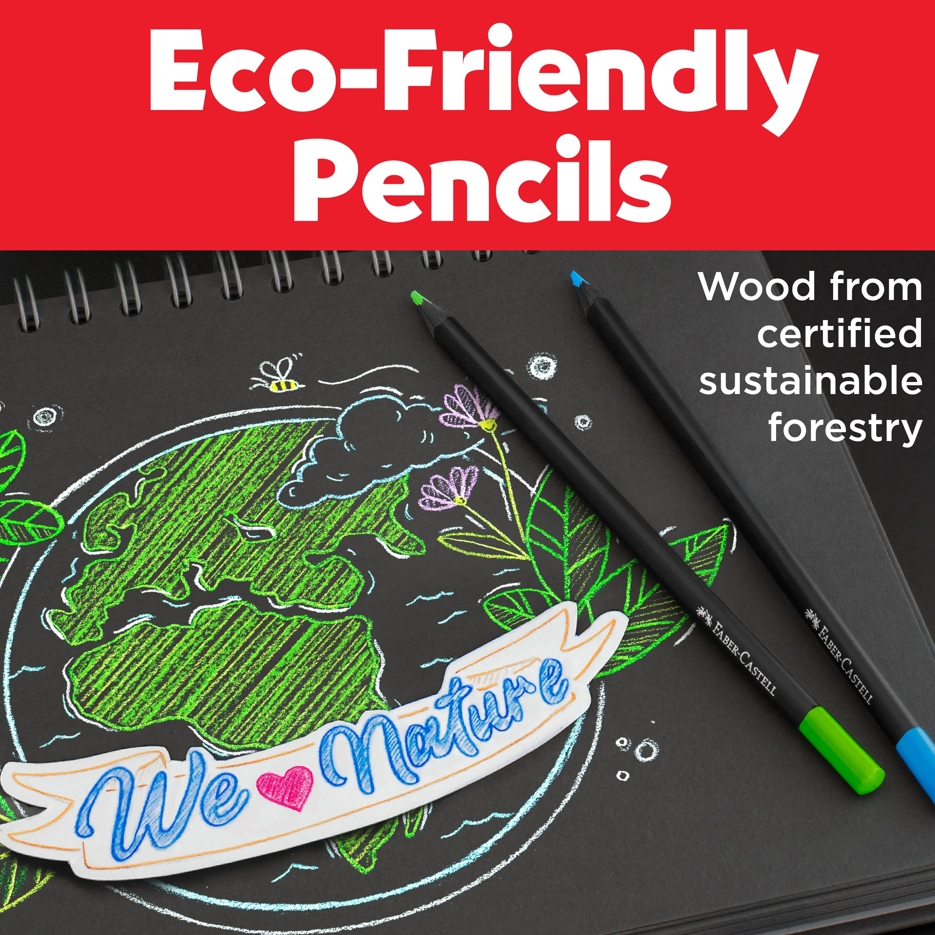 Black Edition Colored Pencils, Box of 36 - #116436