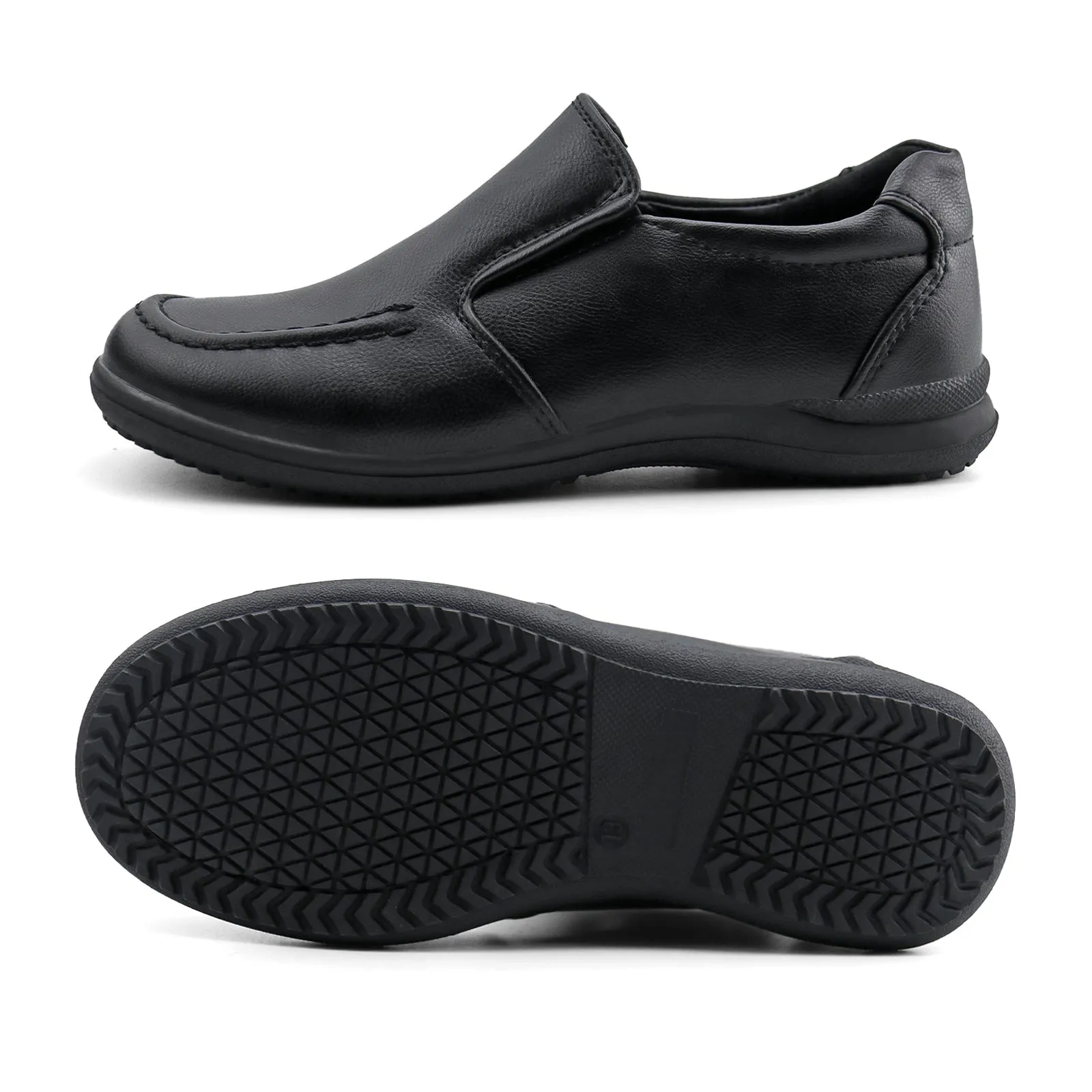 Boys School Uniform Shoes Slip On Loafer