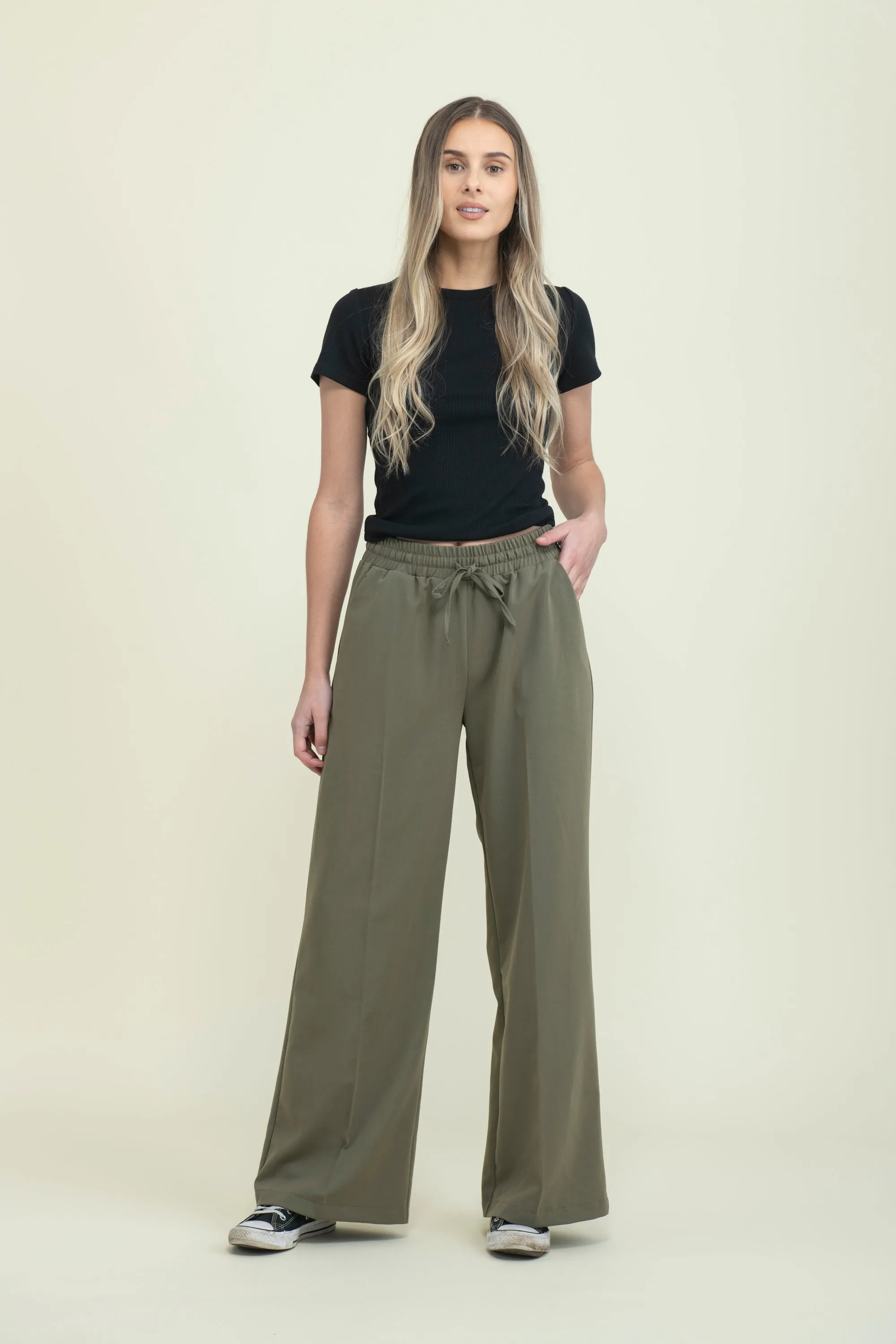 Chloe-Wide Leg Pull On Pant