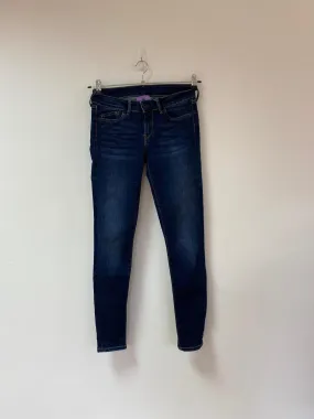 Dark blue low rise denim jeans, Pepe Jeans, Size 8