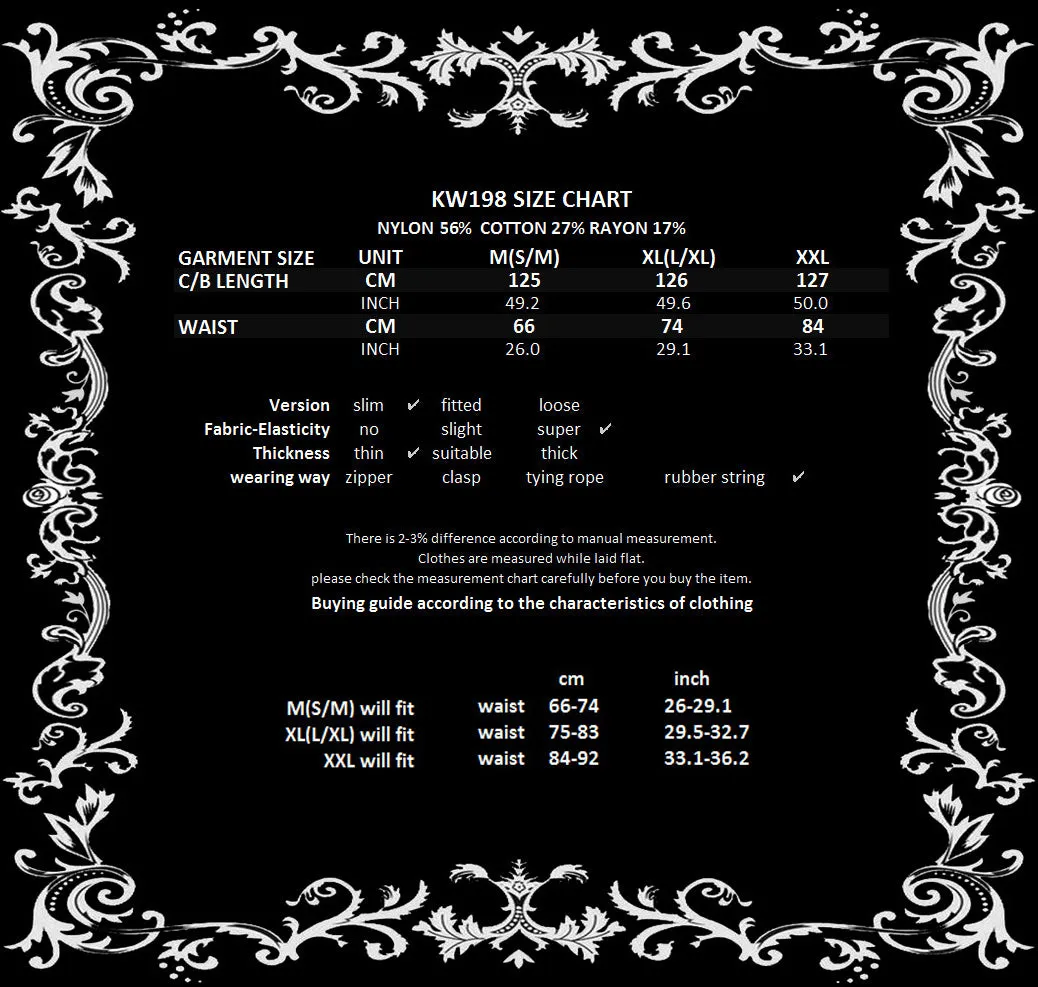 Dark In Love Invocation Gothic Lace Mermaid Skirt