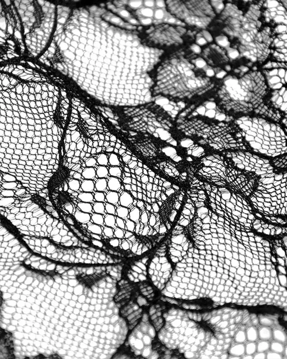 Dark In Love Invocation Gothic Lace Mermaid Skirt