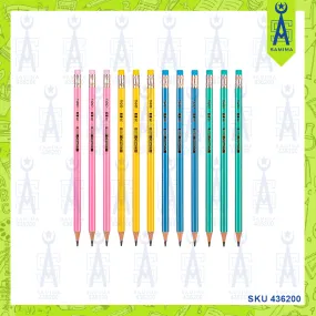 DELI C011-2B GRAPHITE PENCILS 12'S / BOX