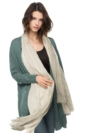 Dreamy Luxury Cashmere Spray Dot Scarf Wrap