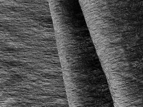 Elegant Black-on-Black Stretch Viscose Blend Brocade (Made in Italy)