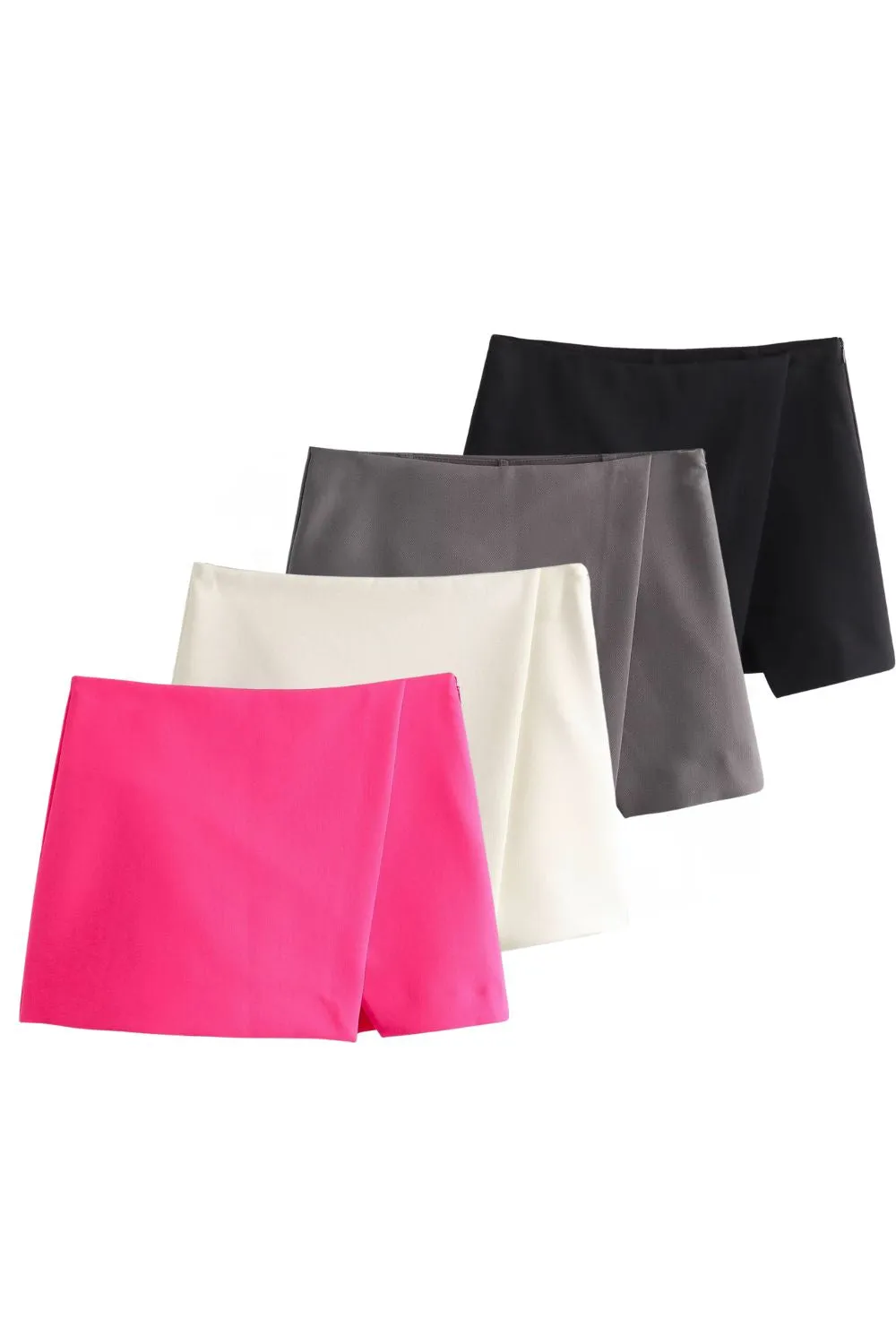 'Eliza' Casual Asymmetric Skirt Pants
