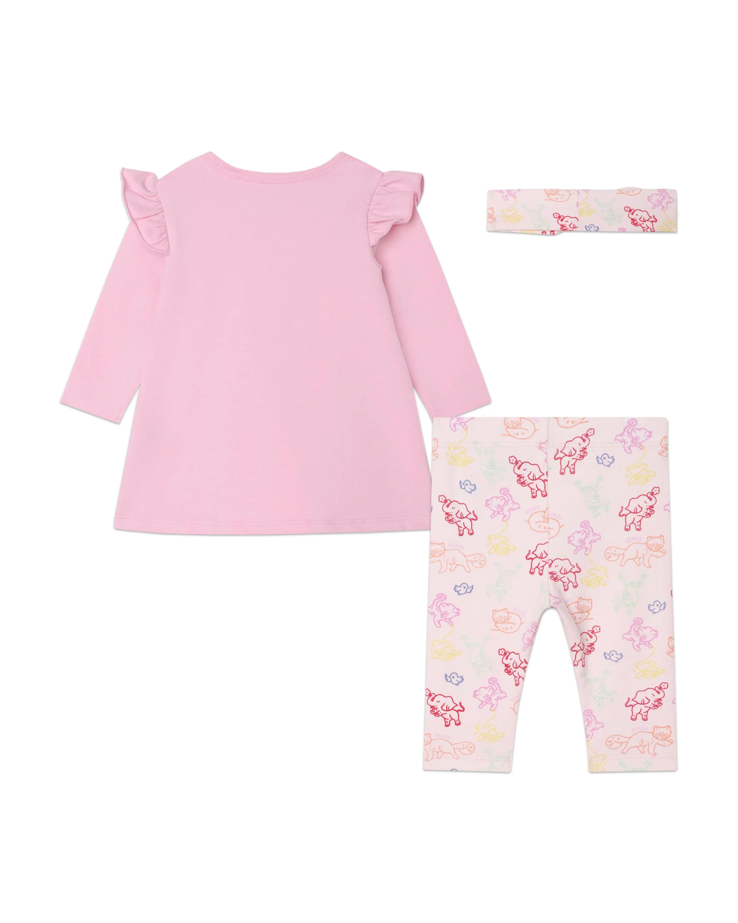 Ensemble Robe   Legging   Bandeau Magnolia - Bébé Fille - Kenzo Kids