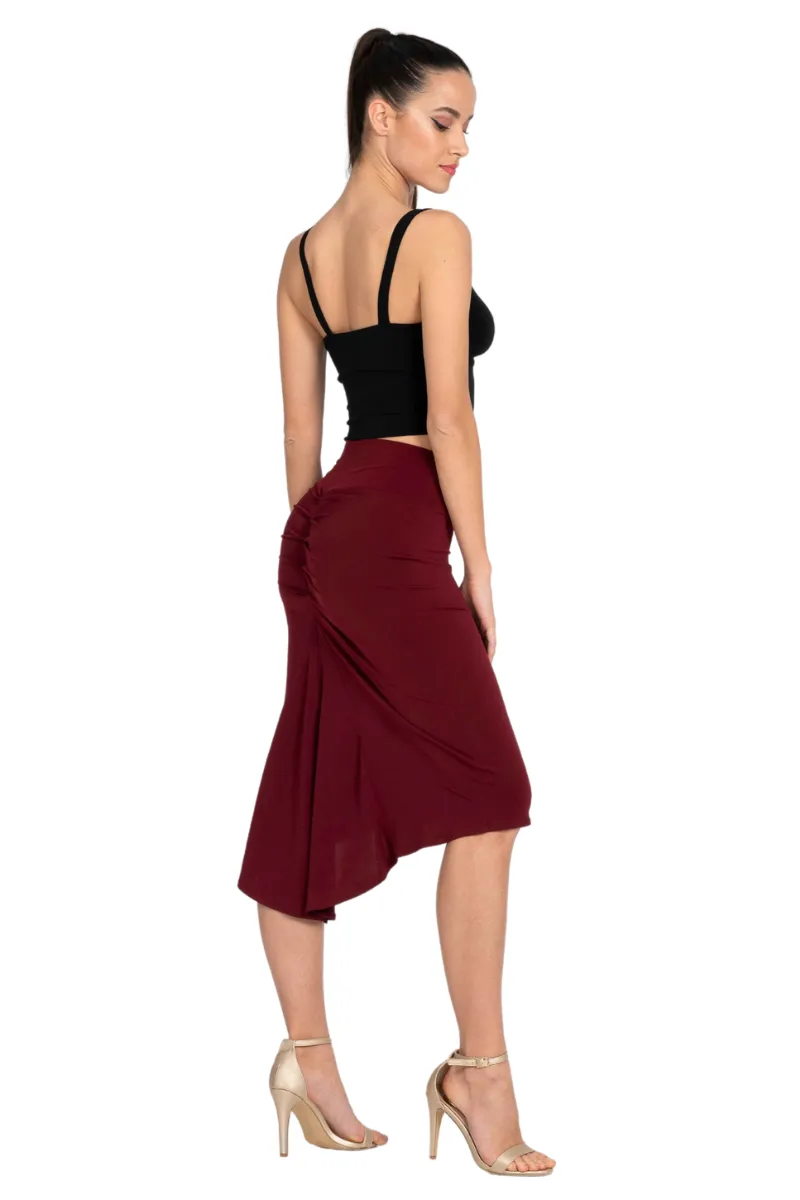 Fishtail Tango Skirt With Back Slit