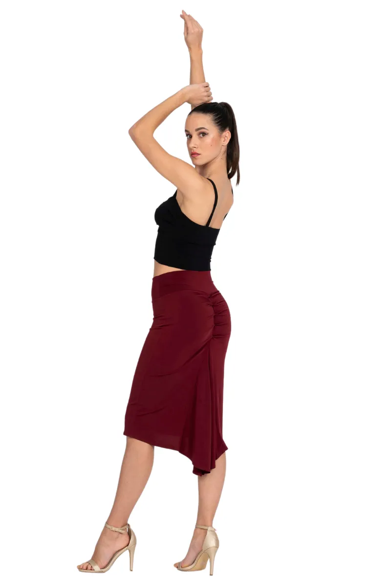 Fishtail Tango Skirt With Back Slit