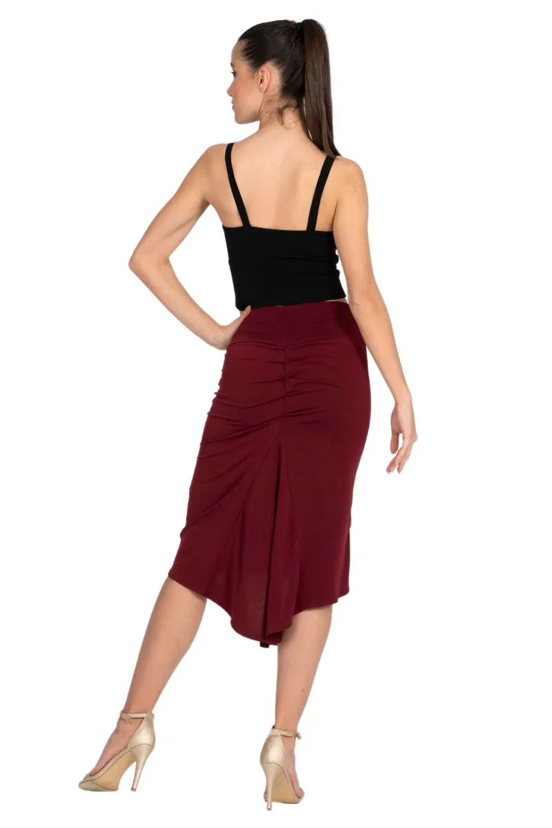 Fishtail Tango Skirt With Back Slit