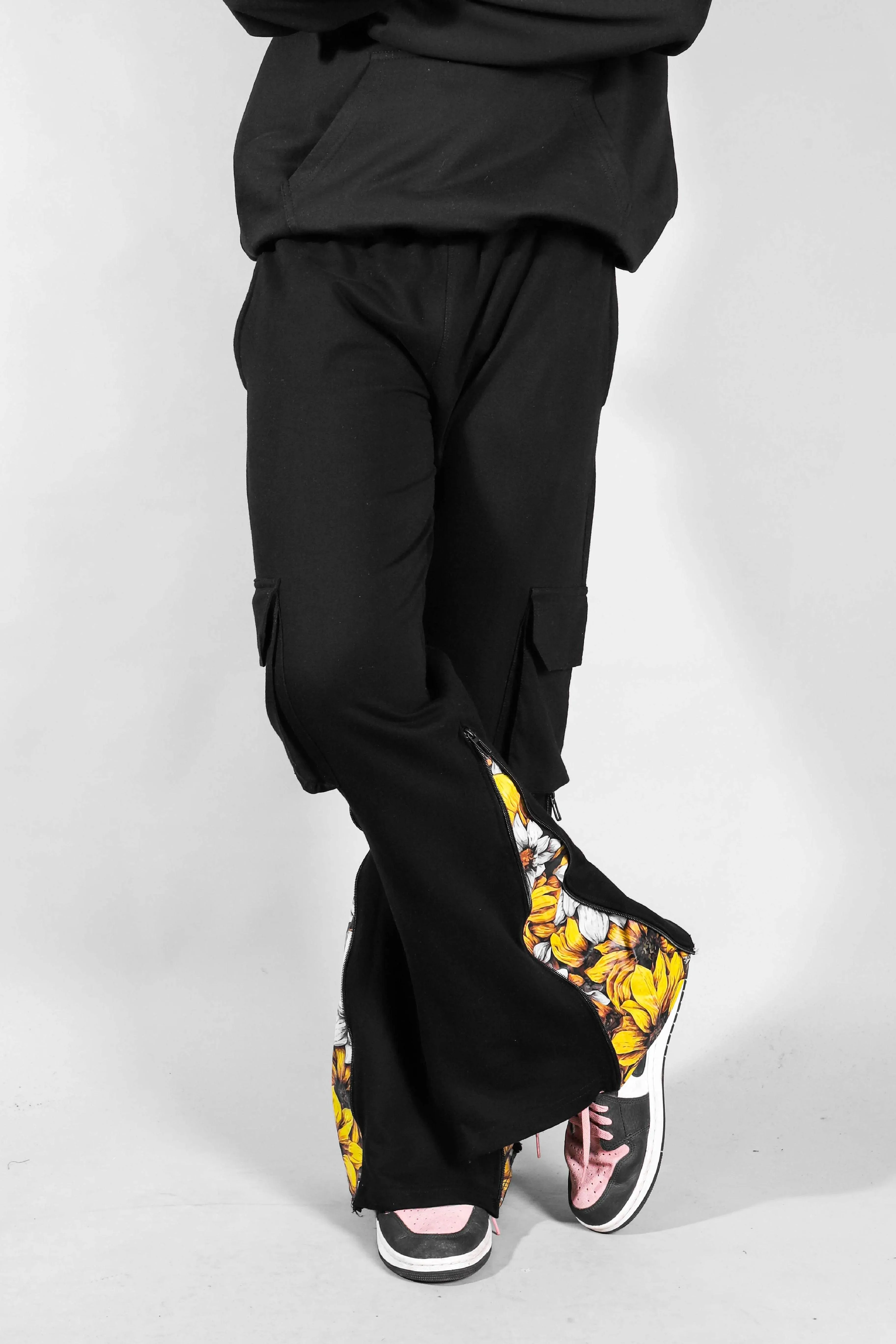 FLORAL TYPE TWO | CARGO PANTS