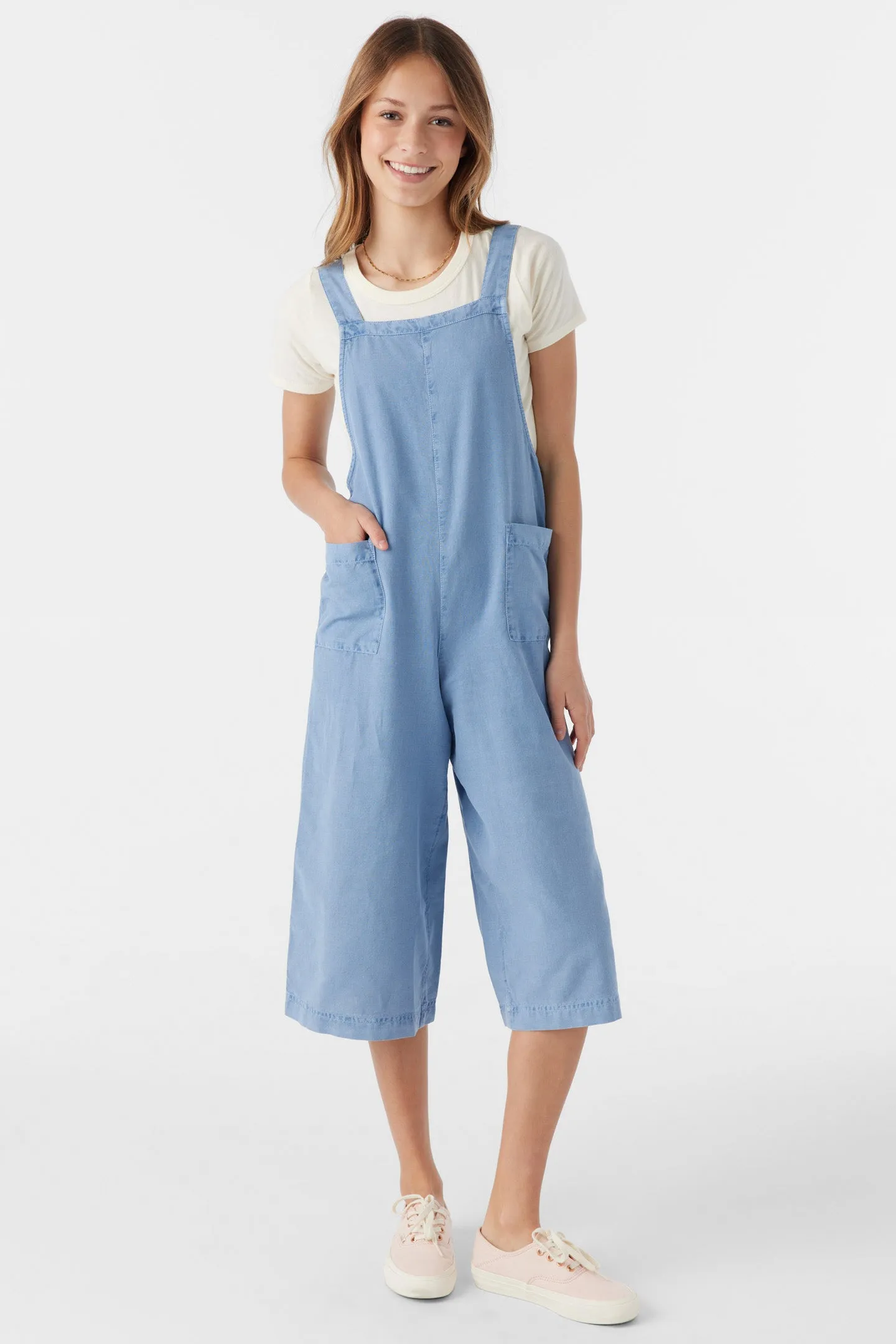GIRL'S AUBRIELLA OVERALL JUMPSUIT