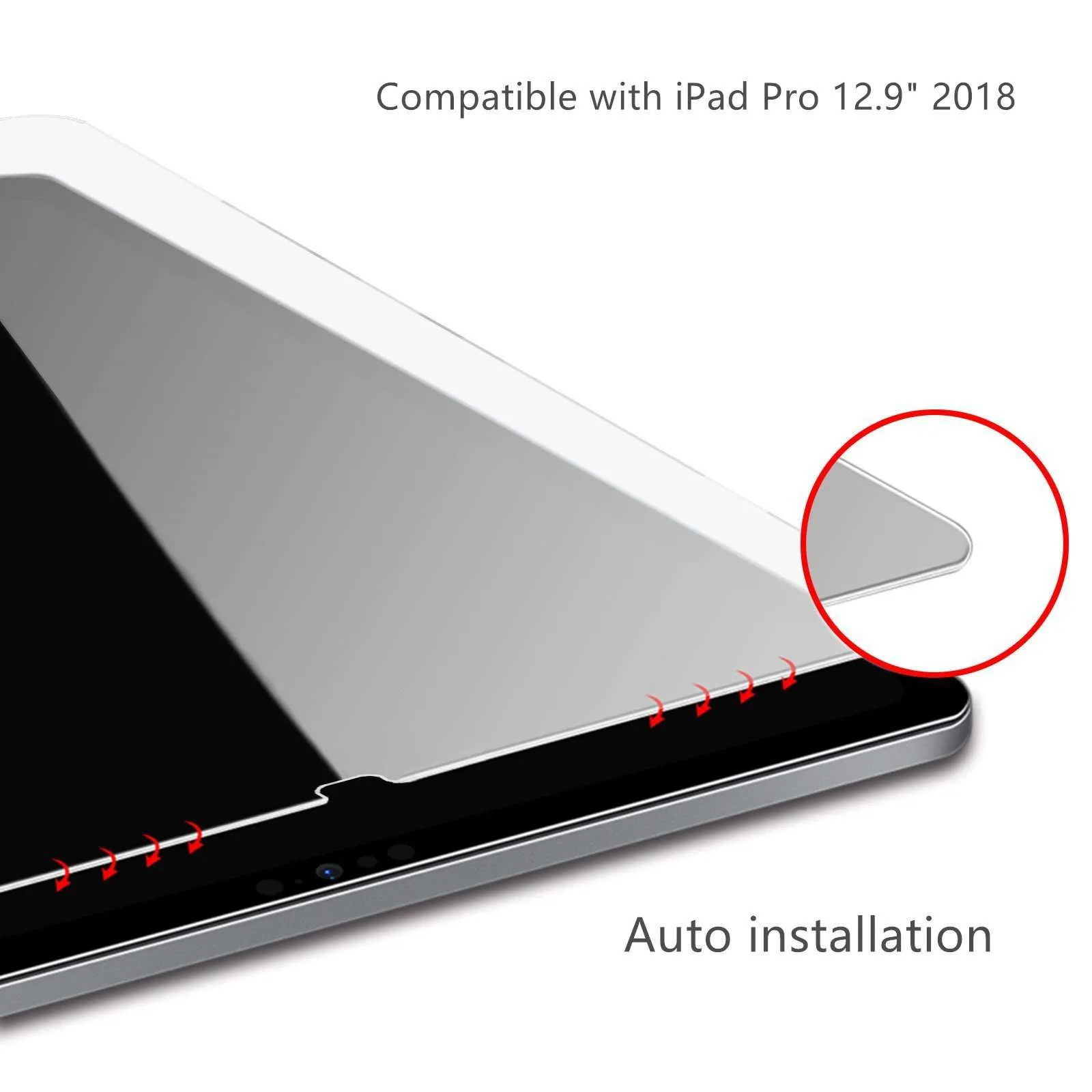 Glass Screen Protector for iPad Pro 12.9-inch (2022-2018)