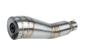 GP Silencer "Type 2 in Stainless Steel 51mm Handmade 42.5cm Long - Highway Hawk HC65-221