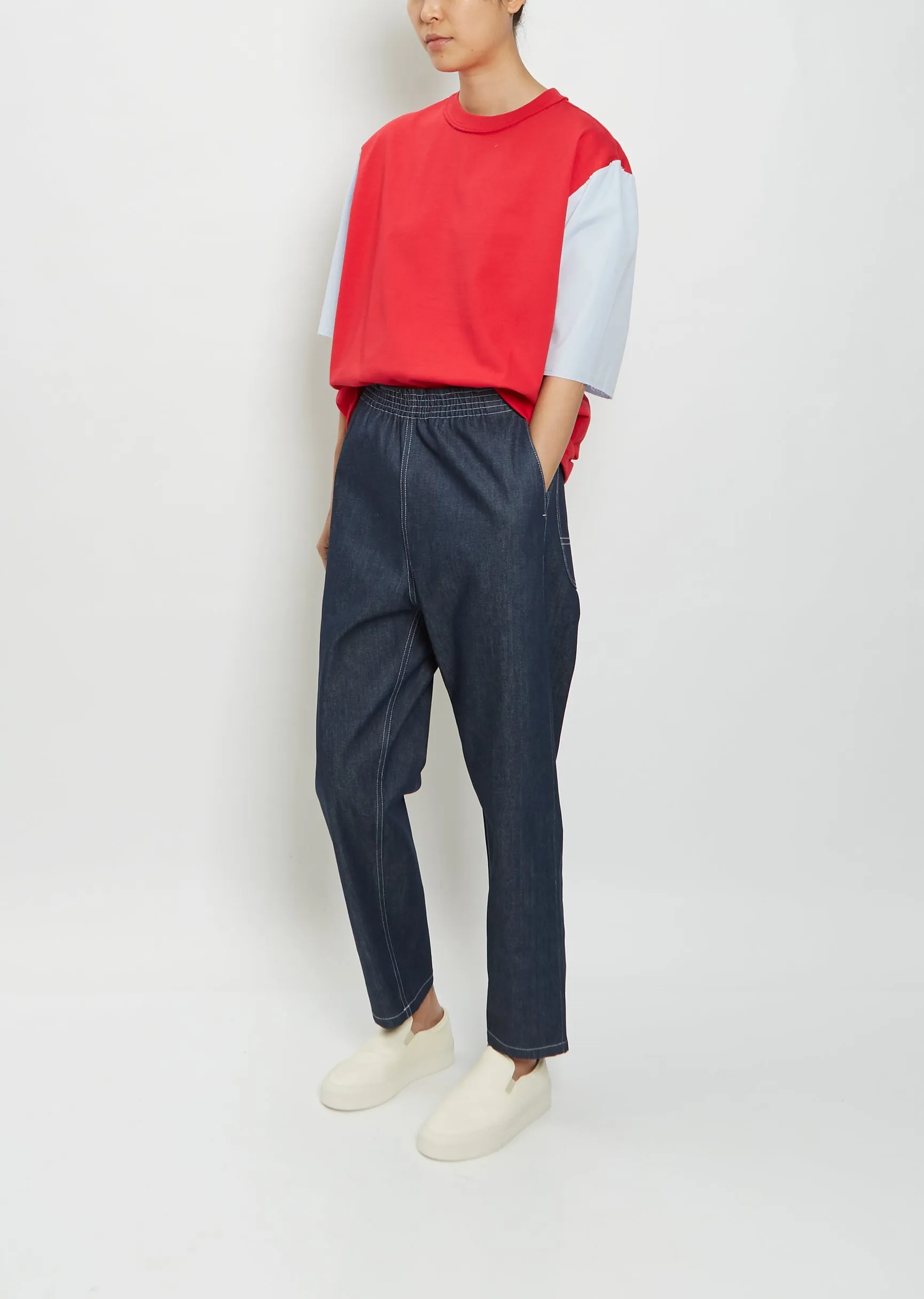 Grandma Pants — Navy