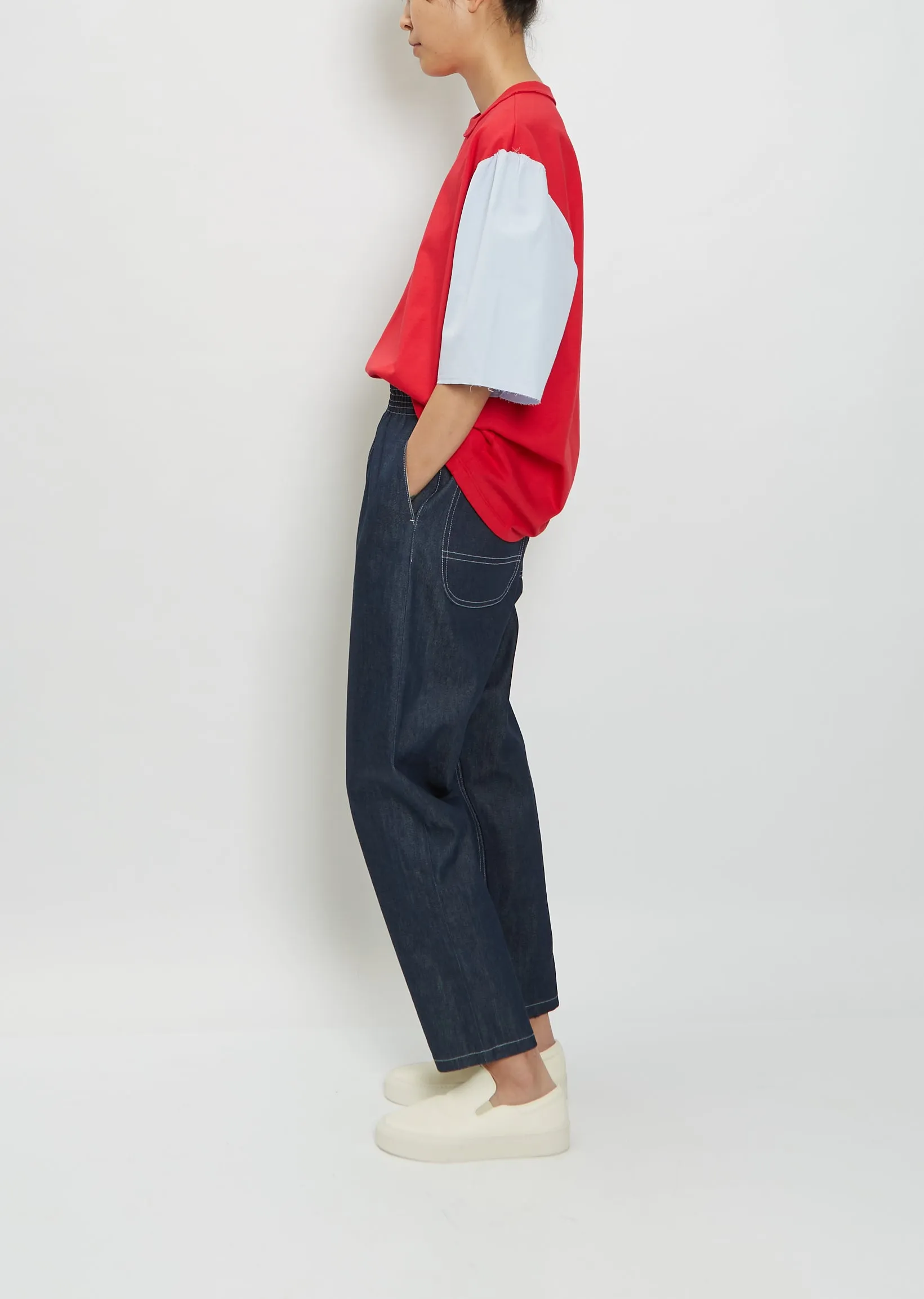Grandma Pants — Navy
