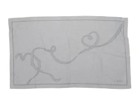 Gray Cartier Cashmere Scarf
