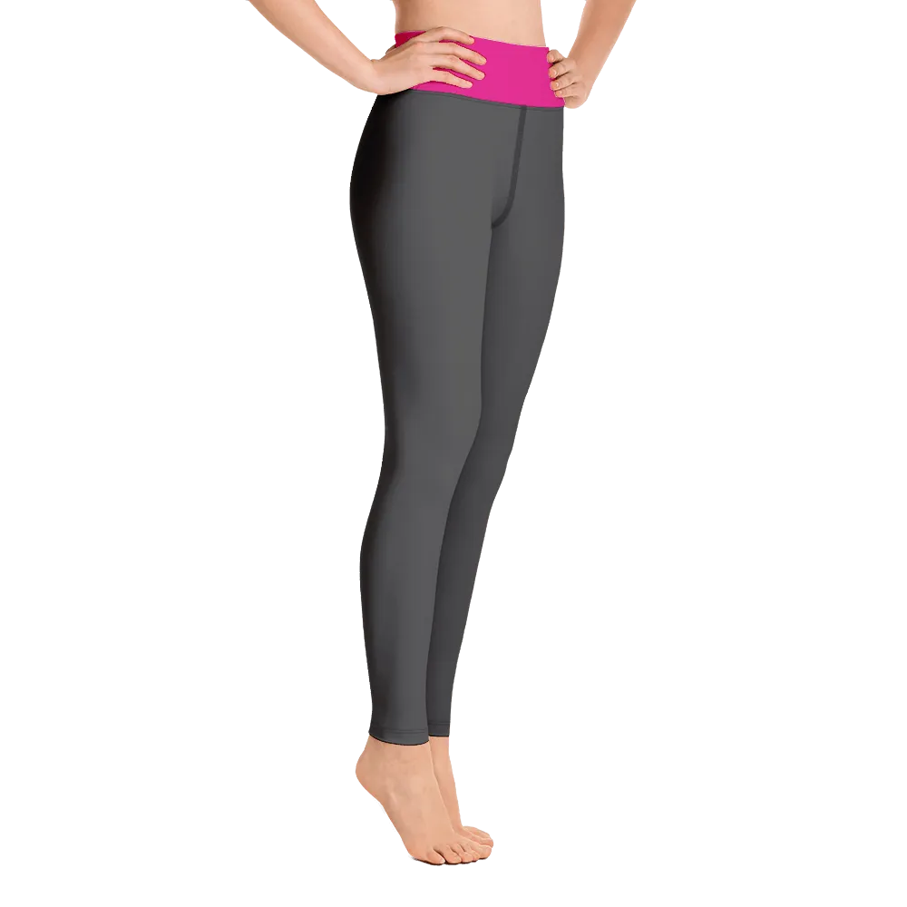 Grey and Pink Leggings