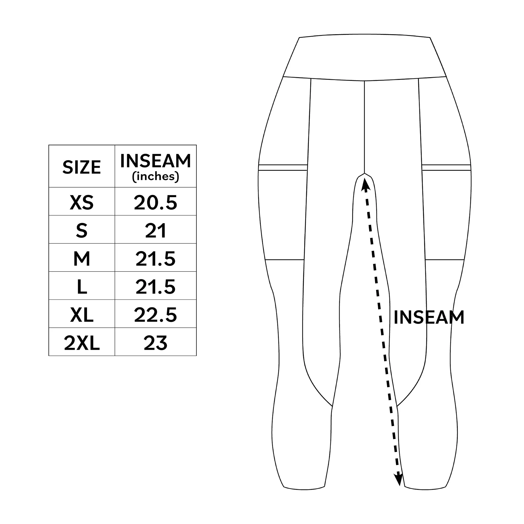 Hair-Resistant Black Capri Leggings