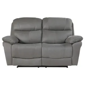 Homelegance Furniture Longvale Power Double Reclining Loveseat with Power Headrests