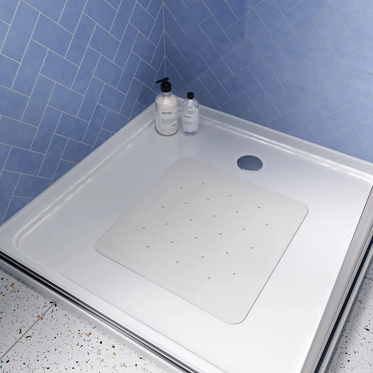 Hygiene 'N' Clean Anti-Bacterial Slip-Resistant Large Bath Mat