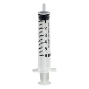 Ideal luer slip syringe 6ml (5/pack | 100/box)