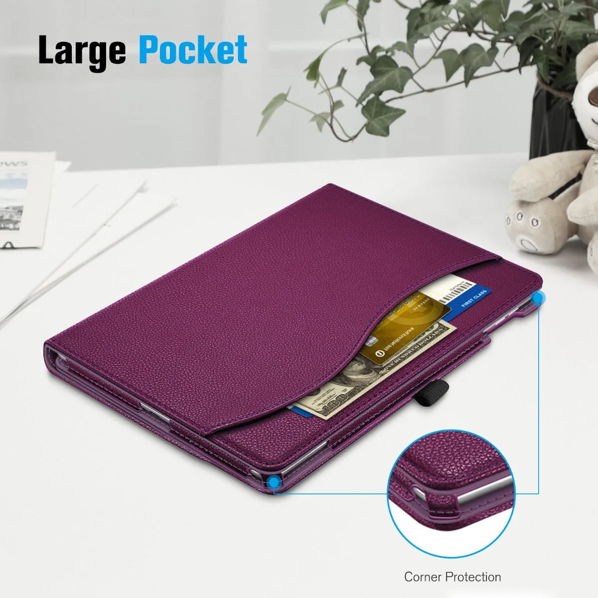 iPad Pro 9.7-Inch 2016 Multi-Angle Viewing Folio Case | Fintie