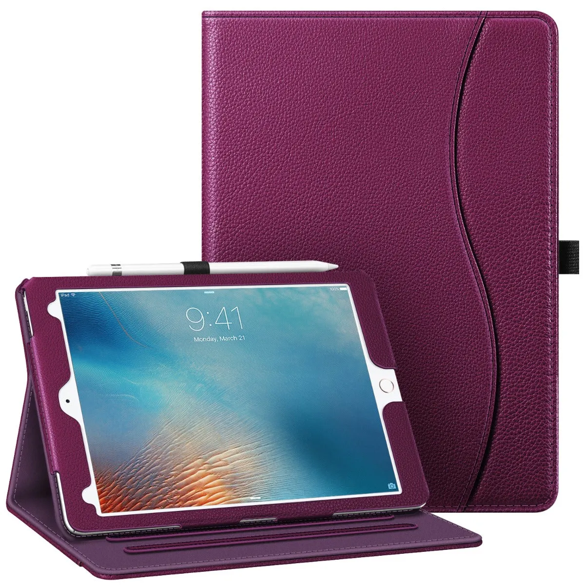 iPad Pro 9.7-Inch 2016 Multi-Angle Viewing Folio Case | Fintie