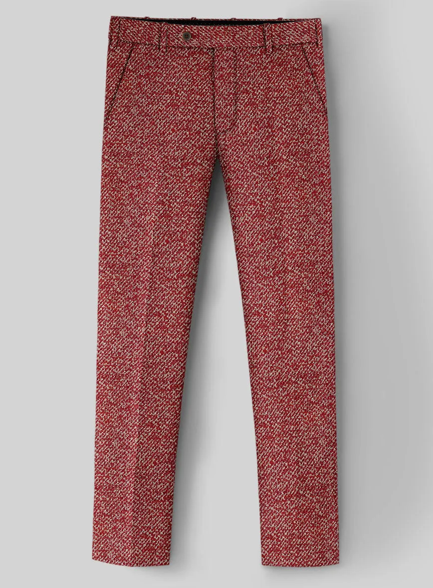Italian Wool Silk Cotton Linen Ignazio Pants
