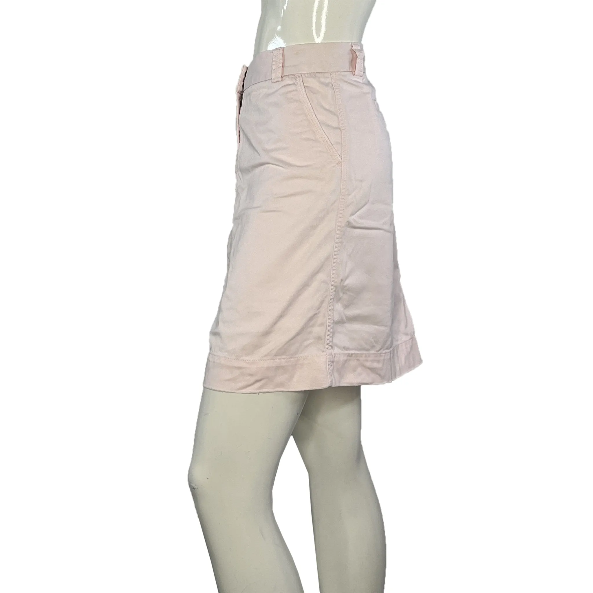 J Crew Pencil Skirt Above-Knee Light Pink Size 6 SKU 000417