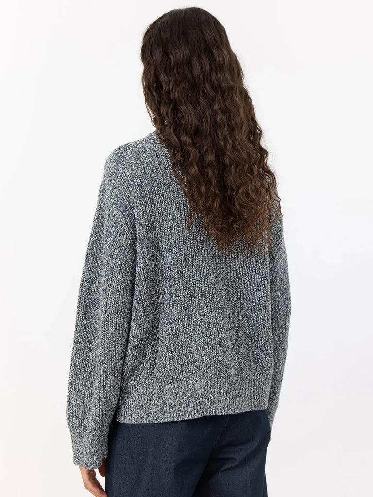 Levete Room Ibbi Sweater in Black Grey