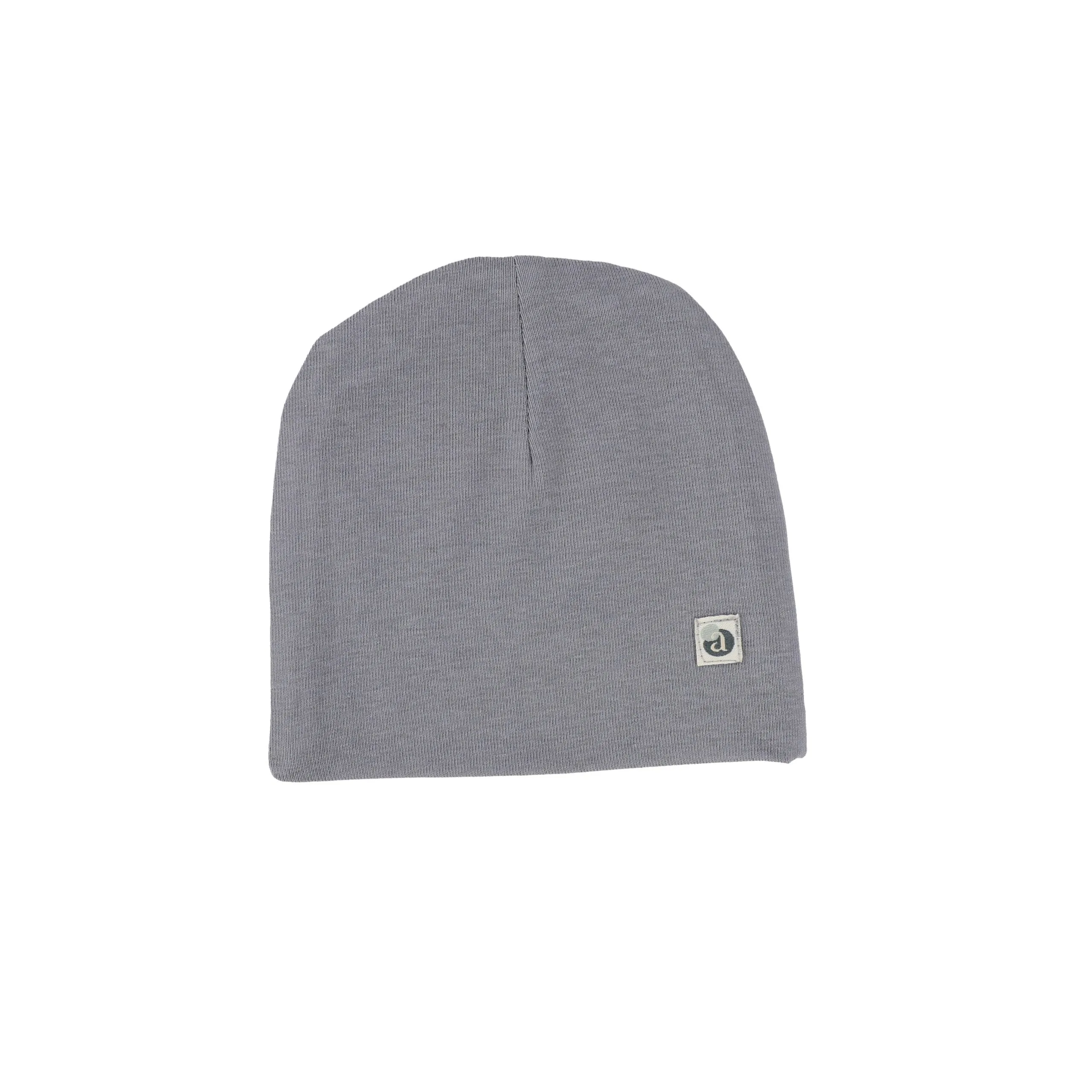 LIL LEGGS GREY COTTON BEANIE