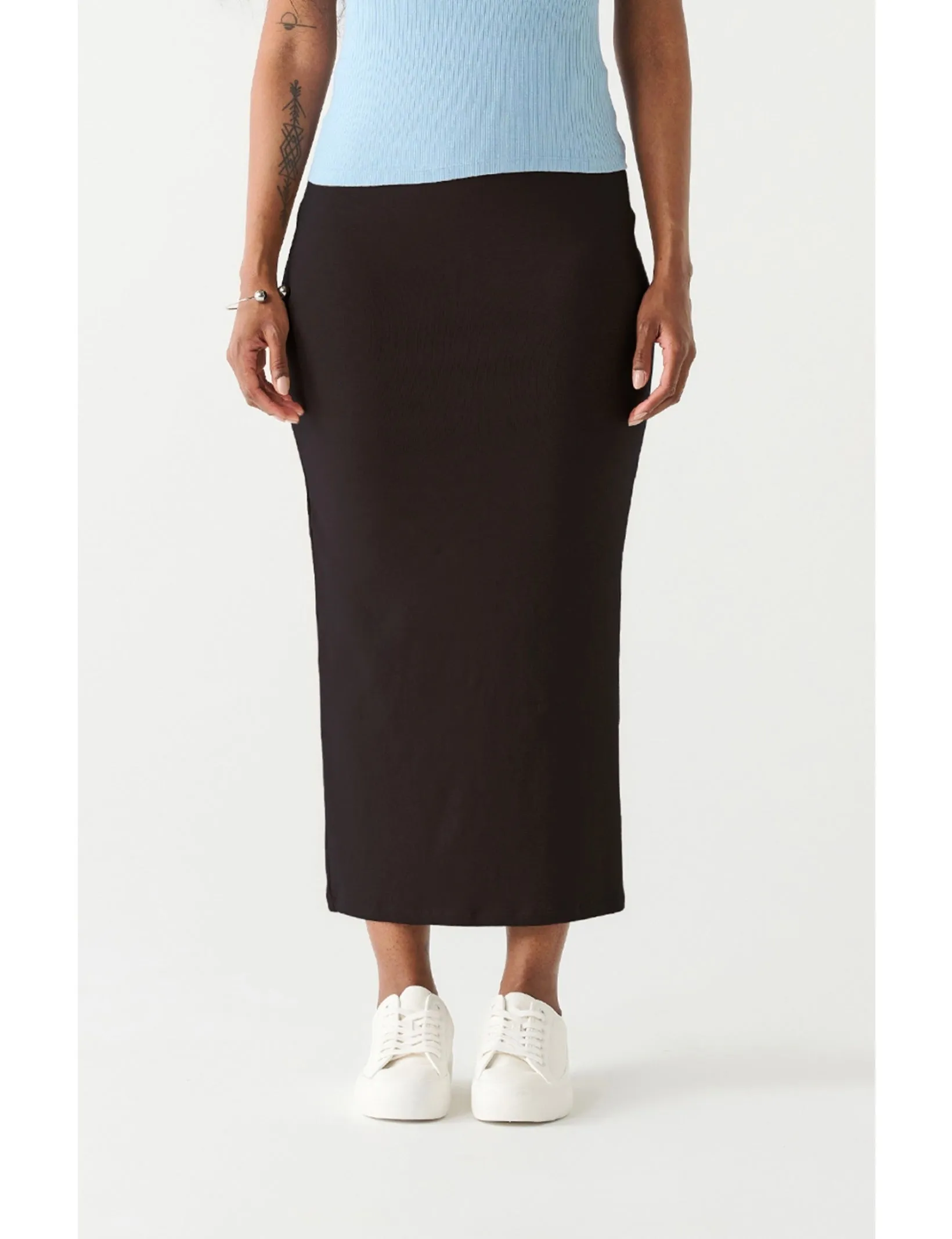 Long Pencil Skirt