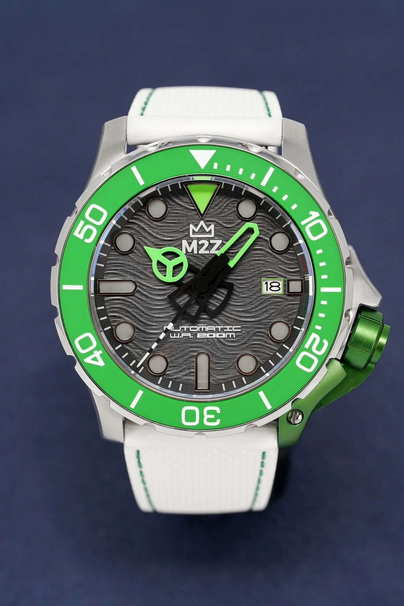 M2Z Men's Watch Diver 200 Green 200-001